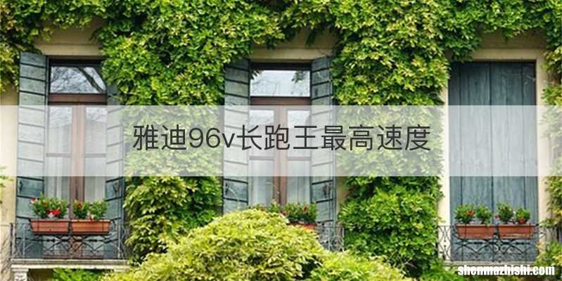 雅迪96v长跑王最高速度