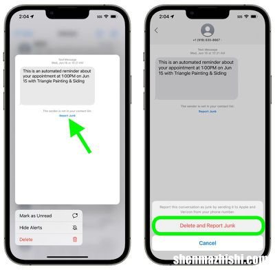 Apple的iOS 16增加了屏蔽垃圾短信方法