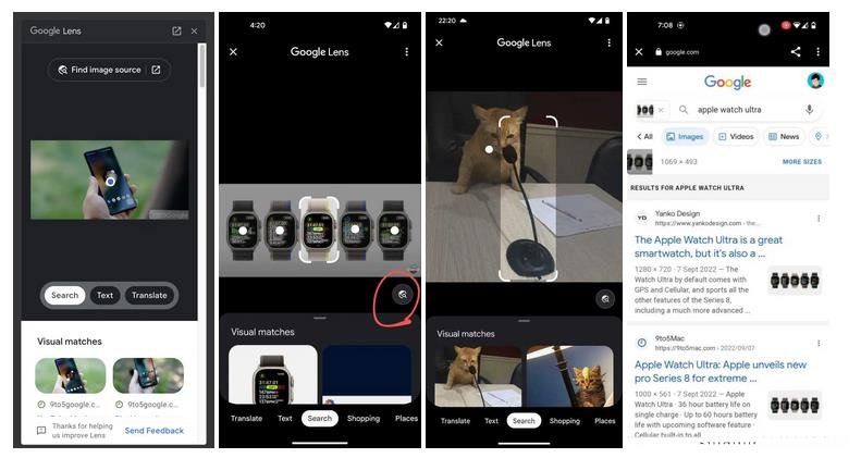 适用于Android的Google Lens获得启动图像搜索的快捷方式