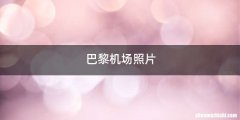 巴黎机场照片