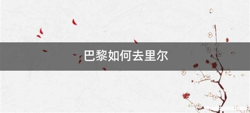 巴黎如何去里尔