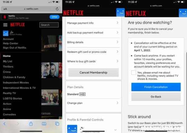 准备好取消您的Netflix 订阅了吗?就是这样