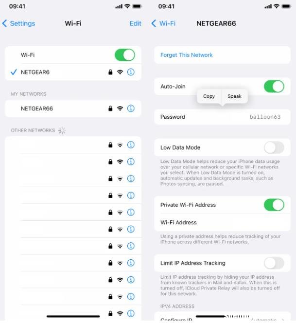iOS 16可以在iPhone上查看已保存的Wi-Fi密码了