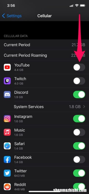 [苹果教程]iPhone和iPad怎么禁止app使用蜂窝流量