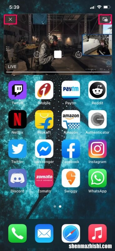 苹果手机激活画中画视频教程 iPhone画中画视频模式怎么设置