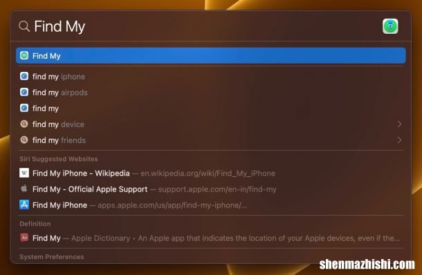 苹果教程 使用Mac查找AirTag并启用丢失模式