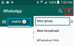 如何在安卓手机上创建WhatsApp群组
