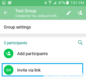 将人员添加到WhatsApp组而不保存到联系人