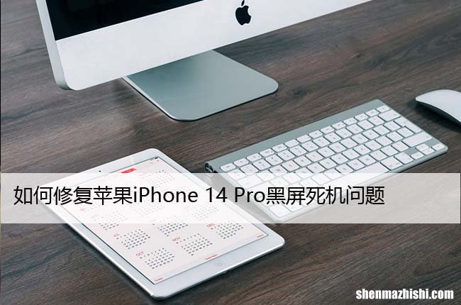 修复苹果iPhone14黑屏死机问题 苹果14锁屏界面卡死