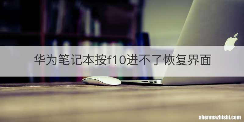 华为笔记本按f10进不了恢复界面