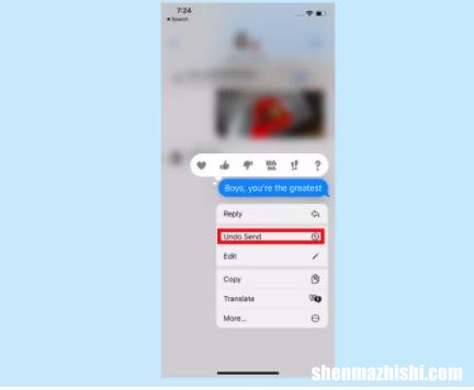 iOS 16 怎么在苹果iphone消息中取消发送短信