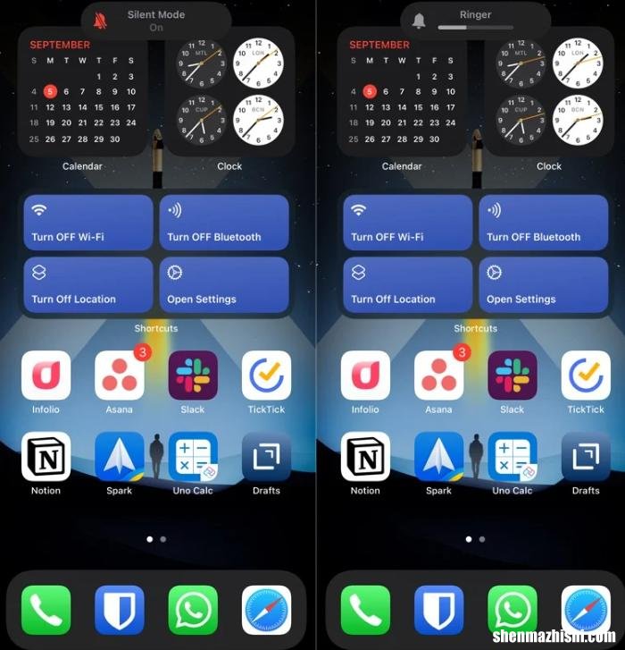 iphone14开启及关闭静音模式 苹果14静音模式如何设置