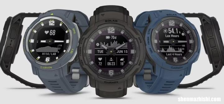 Garmin发布太阳能智能手表,Crossover售价499.99美元