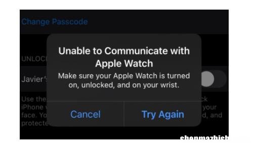 iPhone上的“无法与苹果手表通信”错误修复