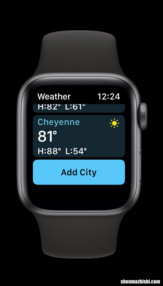 Apple Watch设置城市天气 苹果手表怎么改默认城市天气