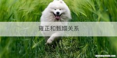 雍正和甄嬛关系