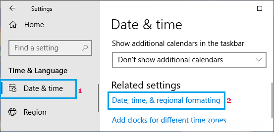 如何在Win10中更改时间和日期，Win10调整时间格式
