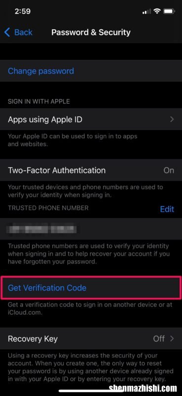 如何在iPhone和iPad上获取Apple ID的验证码