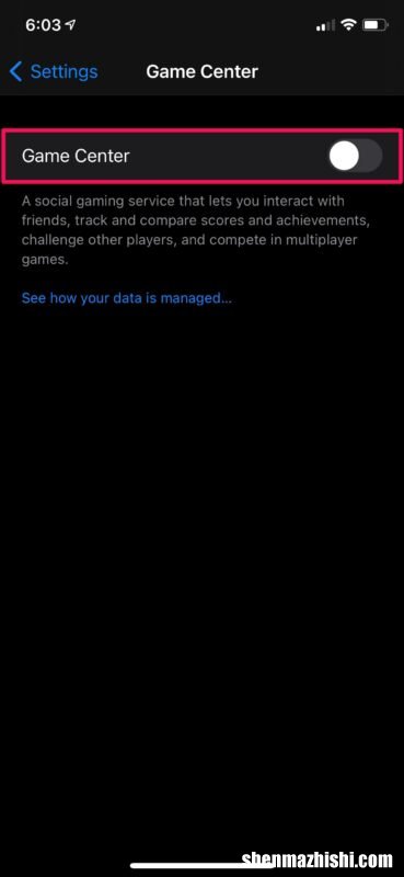 iPhone在Game Center中设置多个玩家帐户