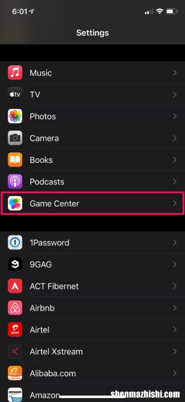 iPhone在Game Center中设置多个玩家帐户
