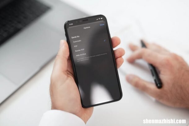 iPhone和iPad网页保存PDF格式 Safari将网页另存为PDF
