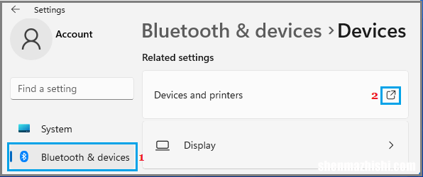 如何在Windows11/10中打开设备和打印机
