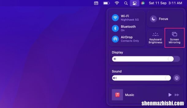 如何AirPlay音乐和视频从iPhone或iPad导入到Mac