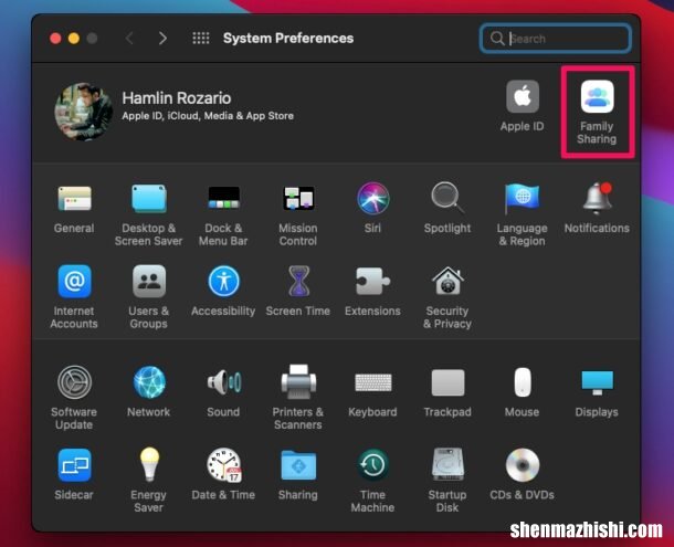 iOS与macbook如何为iCloud存储设置家庭共享