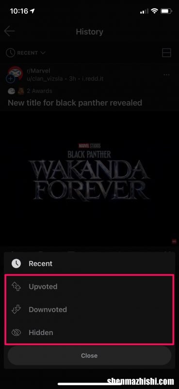 如何在iPhone上查看您的Reddit浏览历史记录