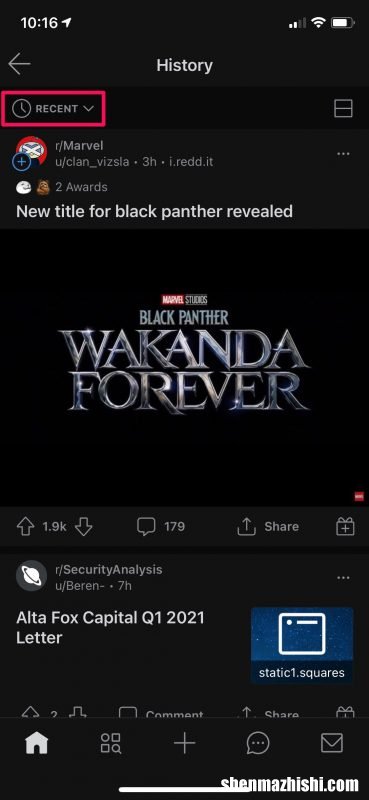 如何在iPhone上查看您的Reddit浏览历史记录