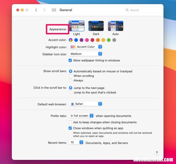 [苹果教程]如何在macbook上使用自动暗/亮模式