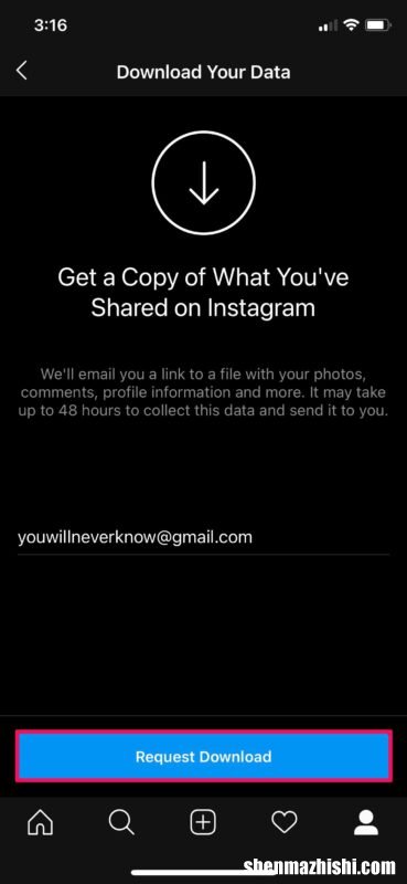 [苹果教程]如何通过iPhone下载Instagram数据、图片