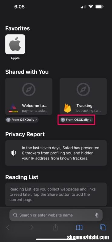 如何在iPhone和iPad上的Safari中使用与您共享