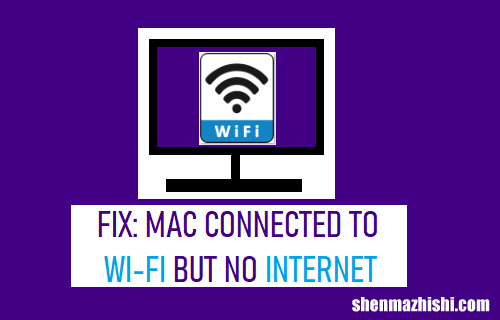 修复Mac电脑连接到WiFi但没有互联网