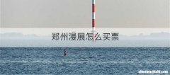 郑州漫展怎么买票