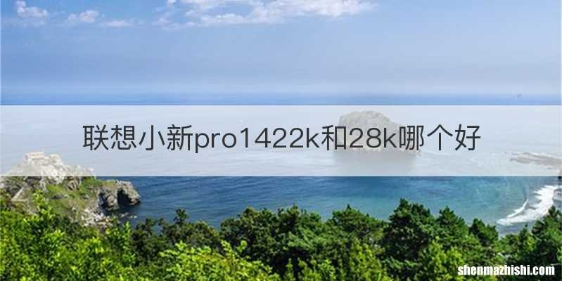 联想小新pro1422k和28k哪个好