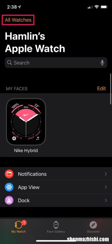 如何取消配对Apple Watch,3步取消苹果手表配对