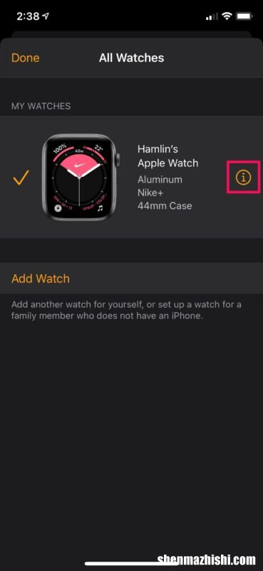 如何取消配对Apple Watch,3步取消苹果手表配对
