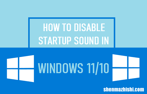 如何在Windows11/10中禁用启动声音