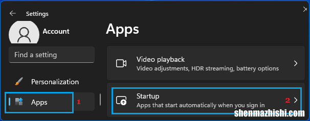 如何在Windows11中禁用启动程序，禁用启动项方法