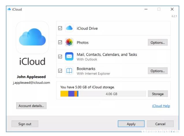 苹果iCloud存储，怎么在Windows电脑上使用