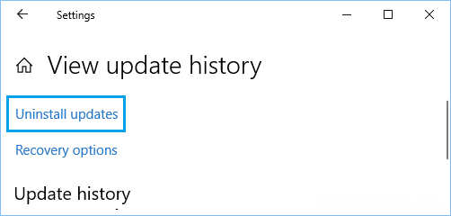 2023最新方法 如何在Windows10中卸载更新