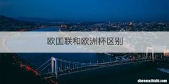 欧国联和欧洲杯区别