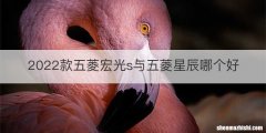 2022款五菱宏光s与五菱星辰哪个好