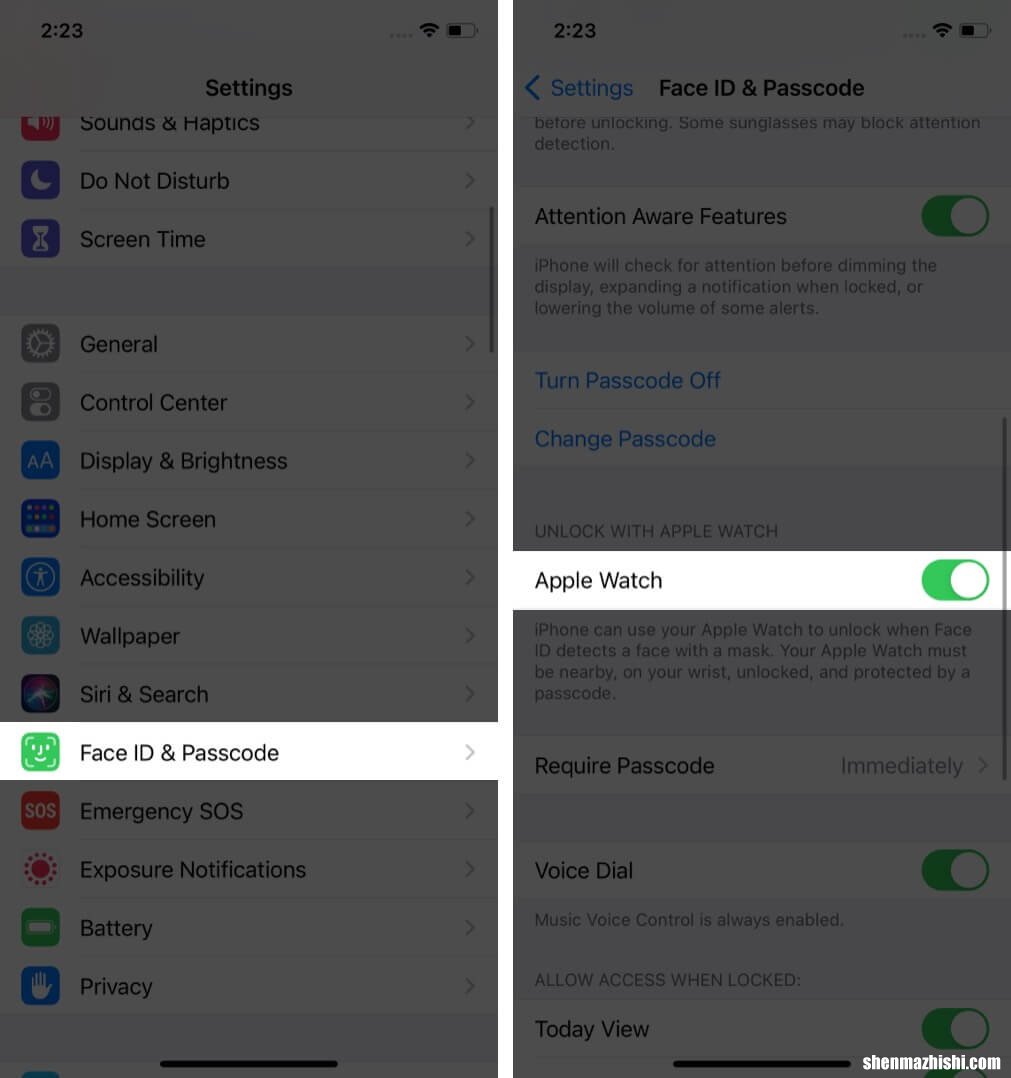 苹果手表Watch技巧，教你怎么戴口罩解锁iPhone