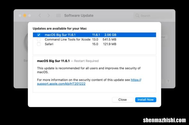 MacOS Monterey禁用“自动安装macOS更新”方法