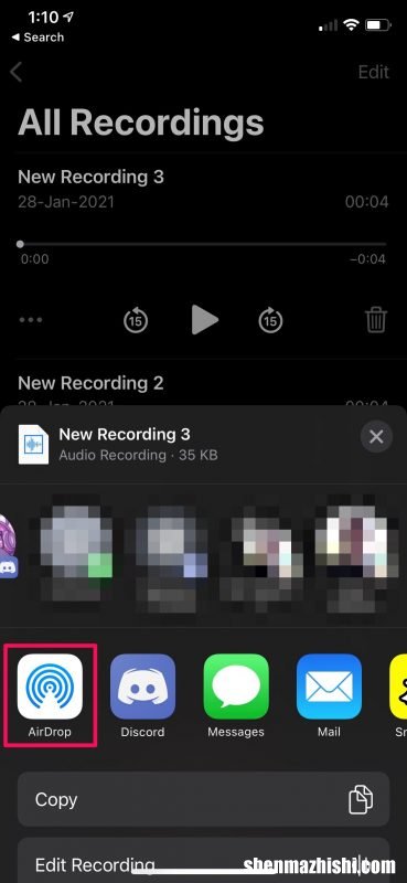 [苹果教程]如何从iPhone备份语音备忘录