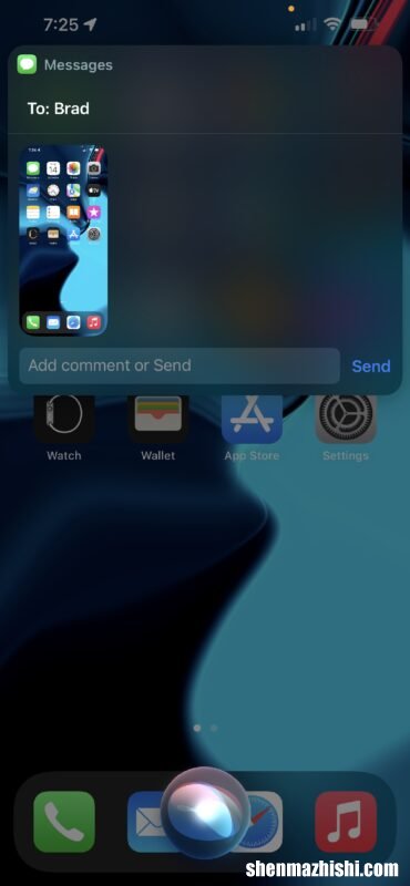 如何使用Siri拍摄和分享iPhone，iPad屏幕截图