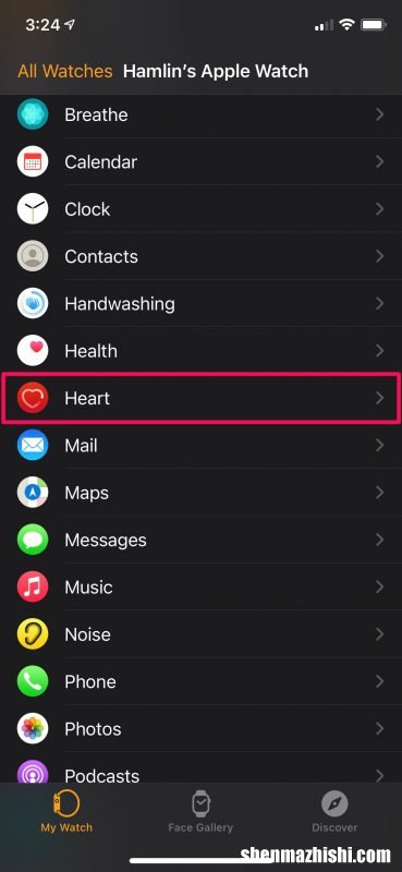 如何设置Apple Watch通知高心率