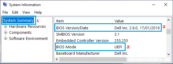 如何在Windows11/10中检查BIOS版本